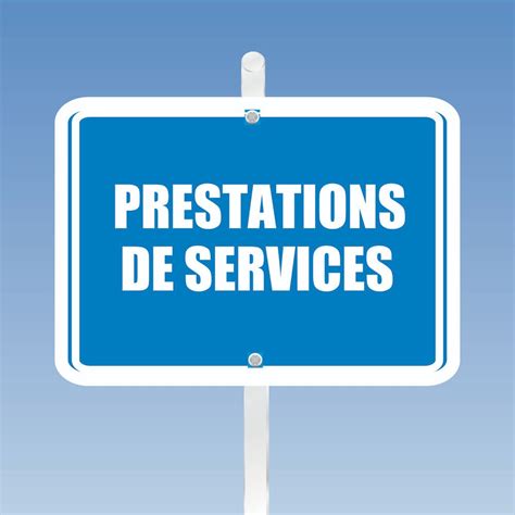 Services et prestations .